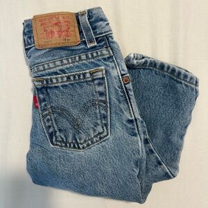 Levi's 550 Toddler Light Blue Denim Jeans